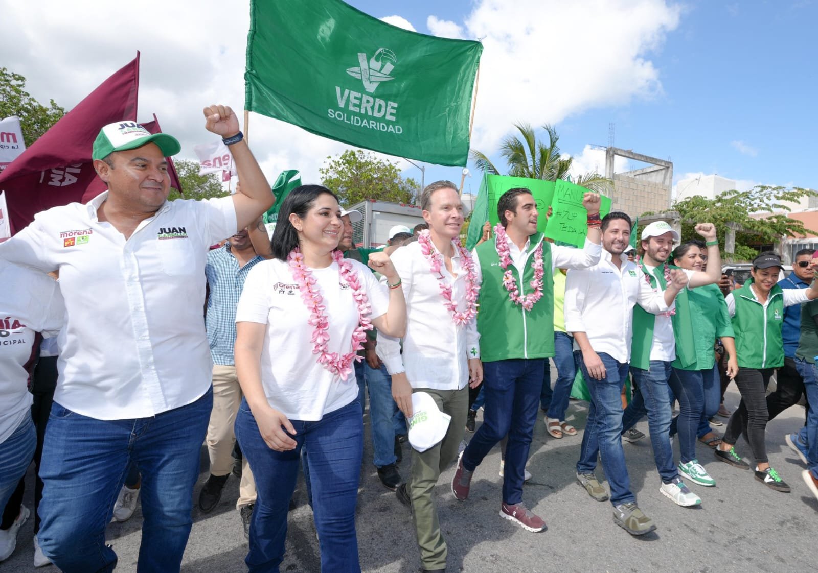 Estefanía Mercado y Gino Segura impulsan desde Solidaridad y el Senado proyectos clave para Quintana Roo