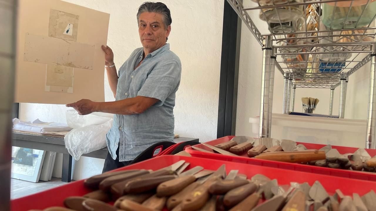 “Pintar es una lucha constante”,