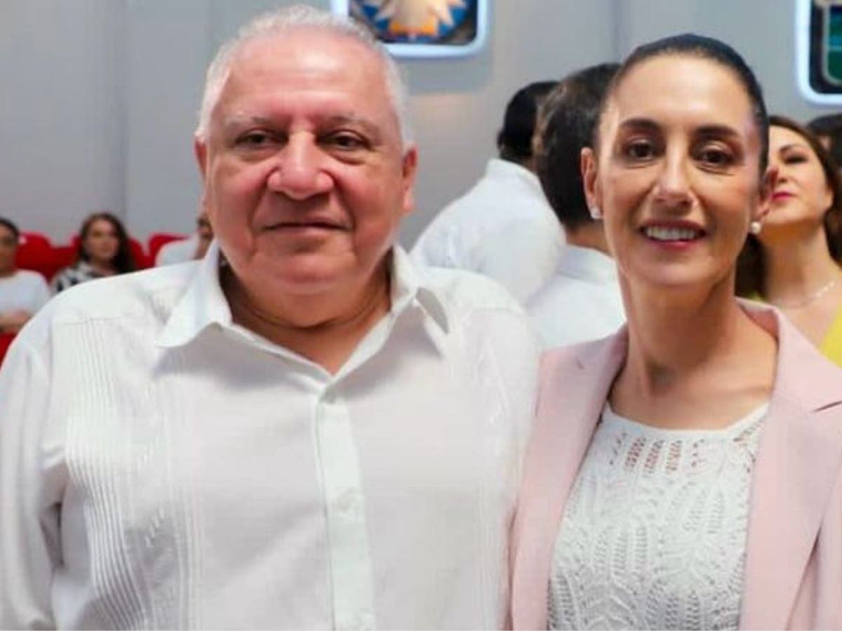 Rafael Marin y Claudia Sheimbaum