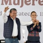 Sheinbaum reconoce a David Monreal y refrenda compromiso con el bienestar y la soberanía en Zacatecas
