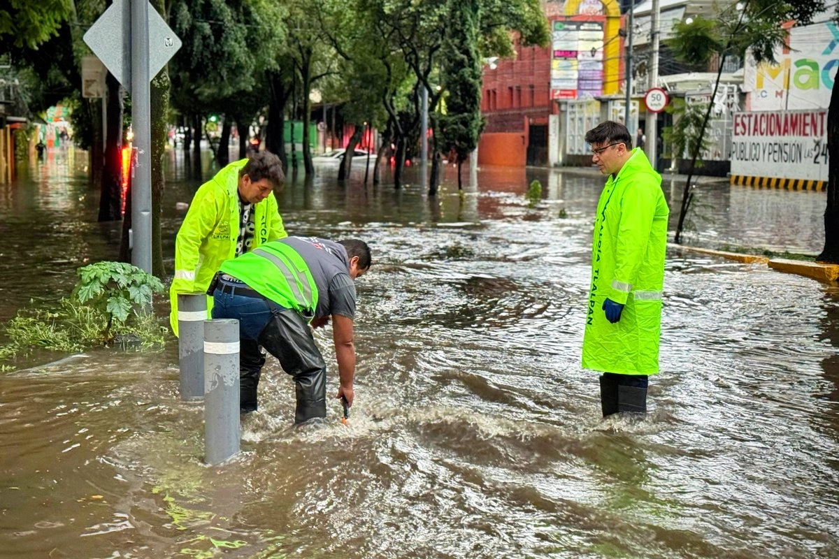 tormenta en cdmx