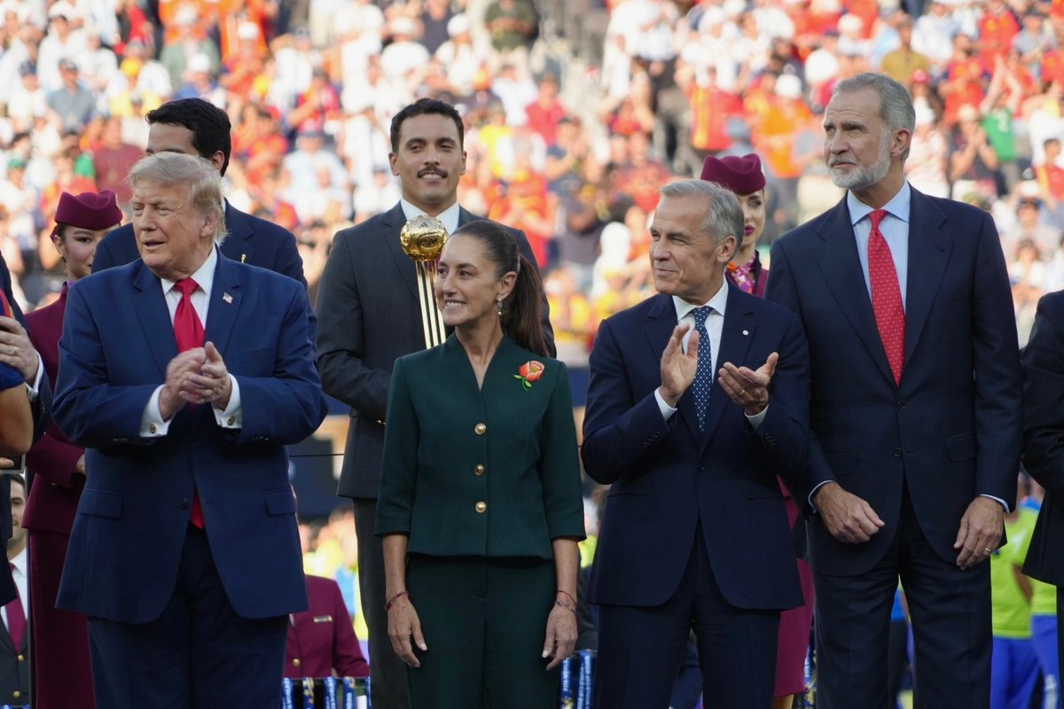 trump, sheinbaum y primer ministro de canada
