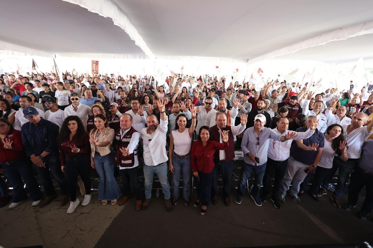 En unidad, morenistas cierran filas con Claudia Sheinbaum y defienden la soberanía de México