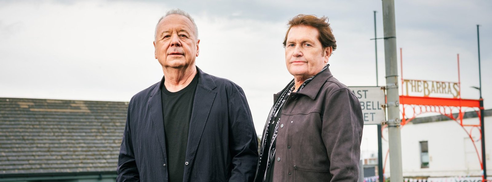 Simple Minds – The Barras. Credit Brian Sweeney and Paninaro magazine
